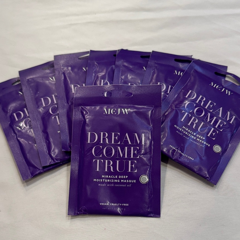 MCJW Dream Come True Miracle Deep Moisturizing Masques 1oz Bundle of 8